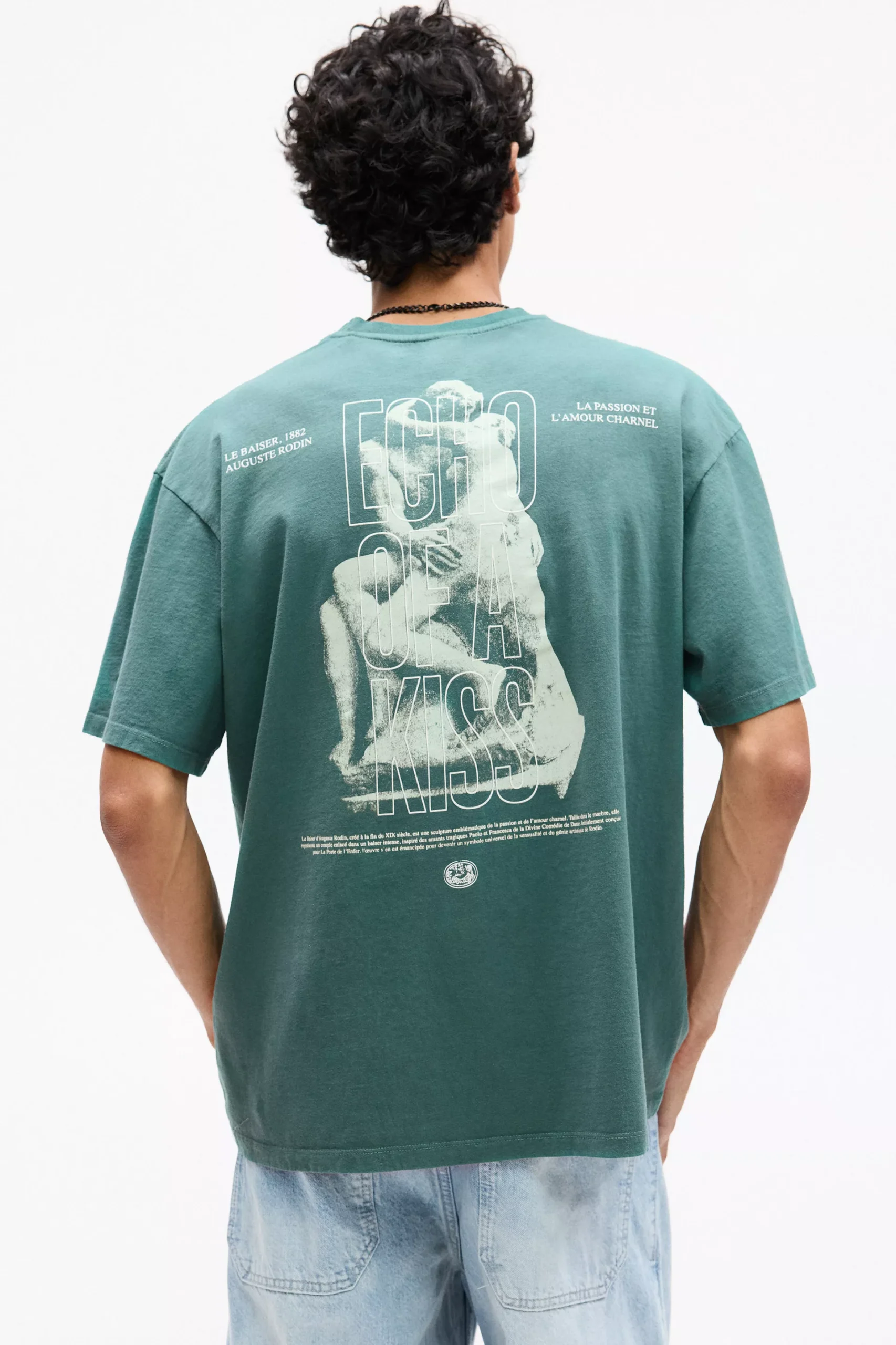 Le Baiser graphic T-shirt - Image 2