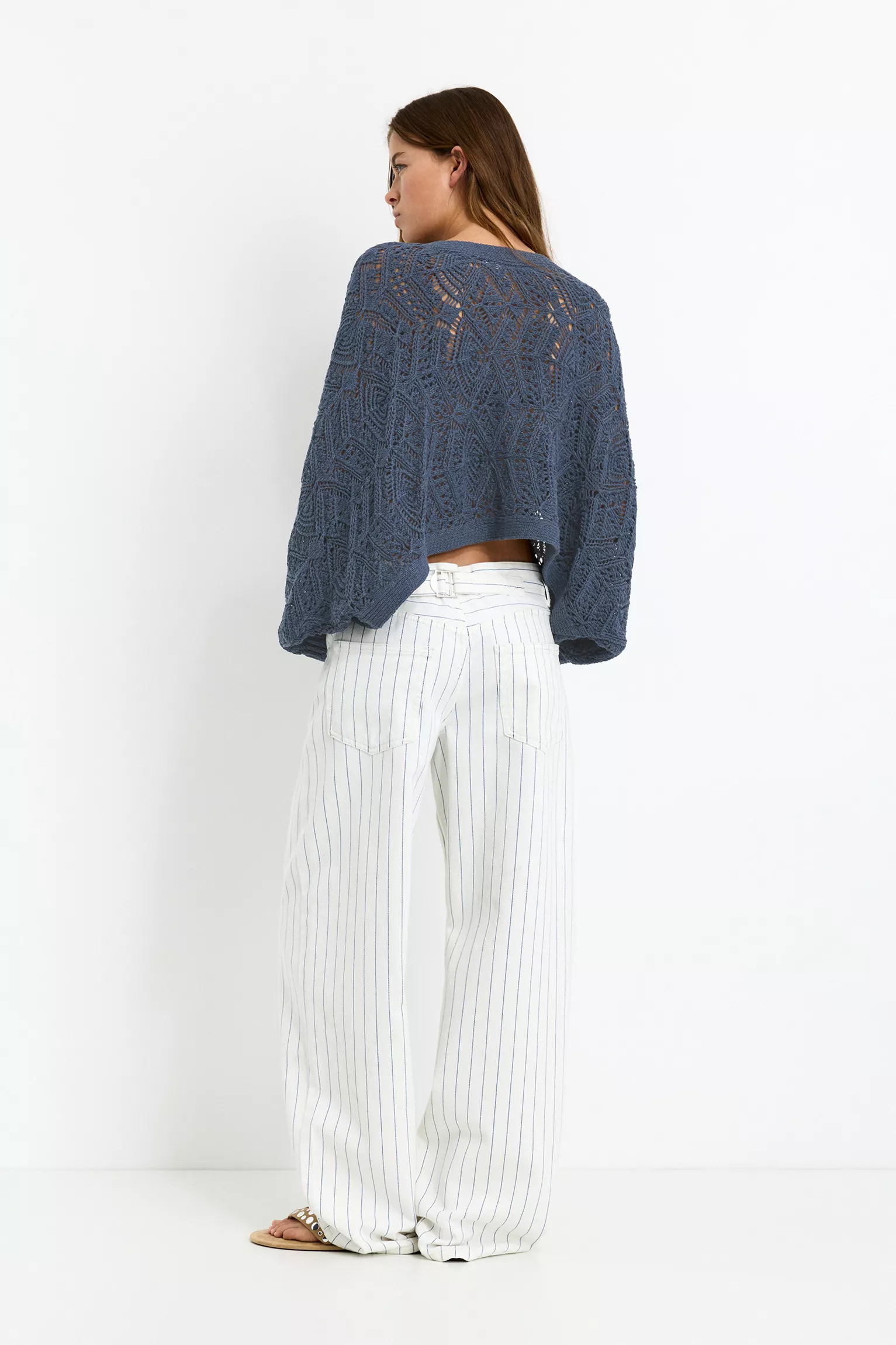 Oversize crochet cardigan - Image 2